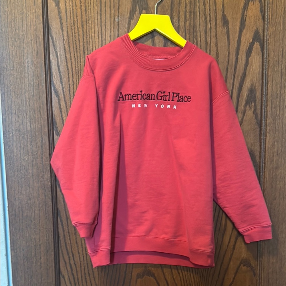 American Girl Place New York Red Sweatshirt small